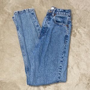 ZARA high rise mom Jean